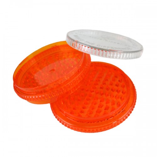 Volcano XL Acrylic Herb Grinder from the side, showing its large chamber for dry herbs.