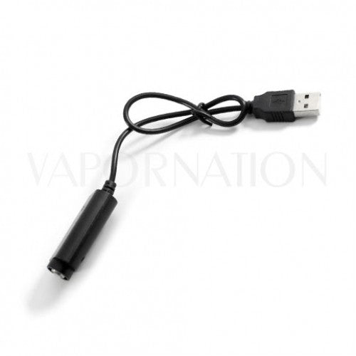 Versatile eGo USB charger for vape devices, showing its compact design.