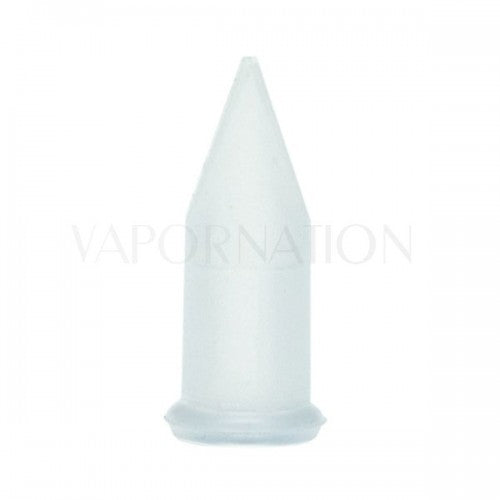 Mighty vaporizer with hygienic lip piece cover in use, showcasing comfort and cleanliness.