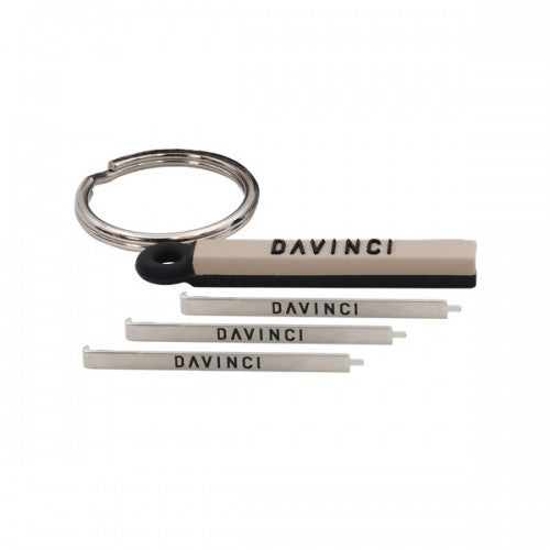 DaVinci MIQRO Essential Key Chain Tool Set showcasing ergonomic design and metal pick.