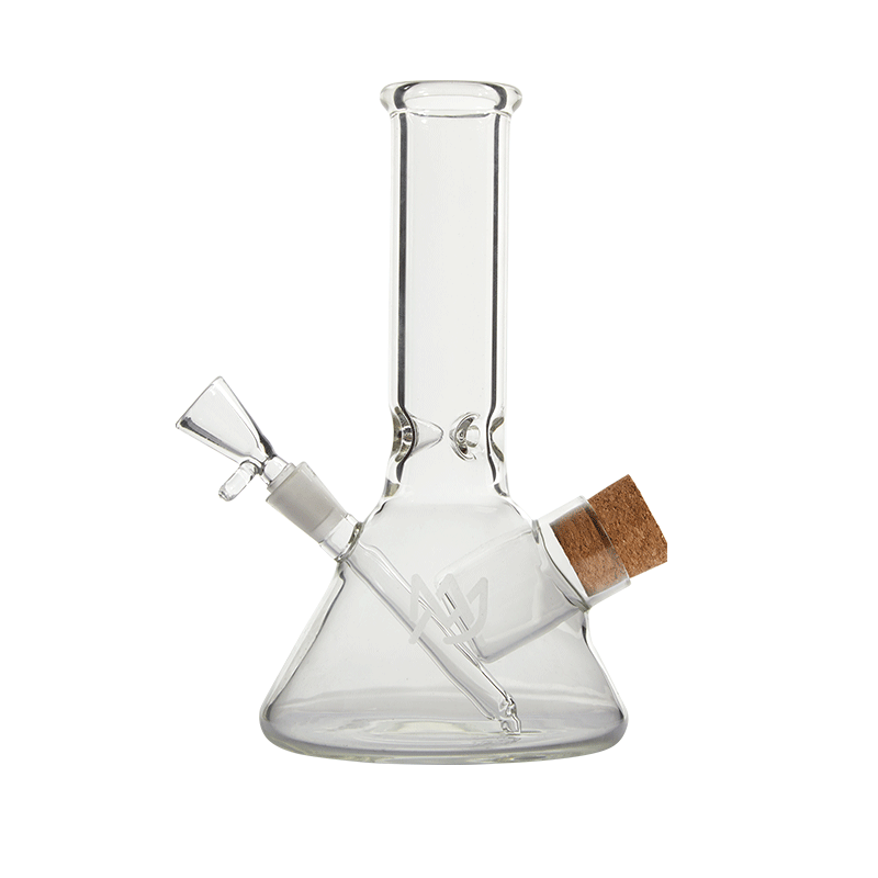 Cache Bong by MJ Arsenal showcasing integrated herb storage.