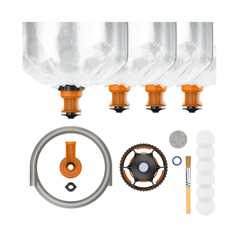 Volcano Hybrid vaporizer kit showcasing its components and accessories.