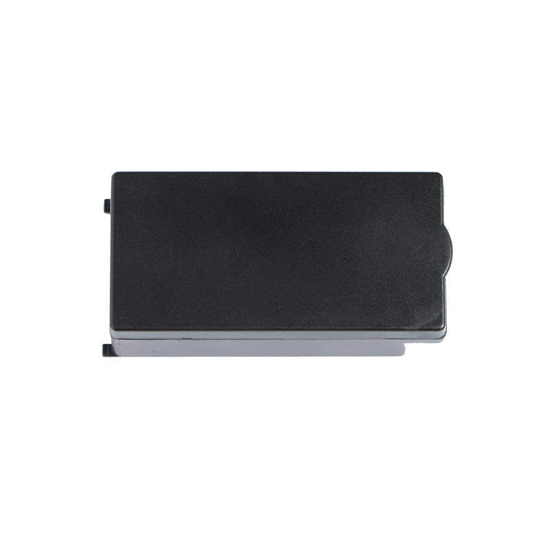 Firefly 2+ battery in hand showing its compact size and sleek design