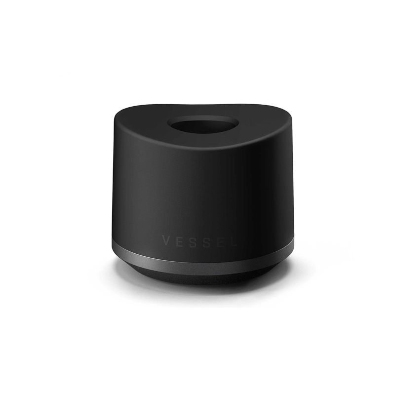 Vessel Pro Wireless Charging Stand displaying an iPhone during charging.