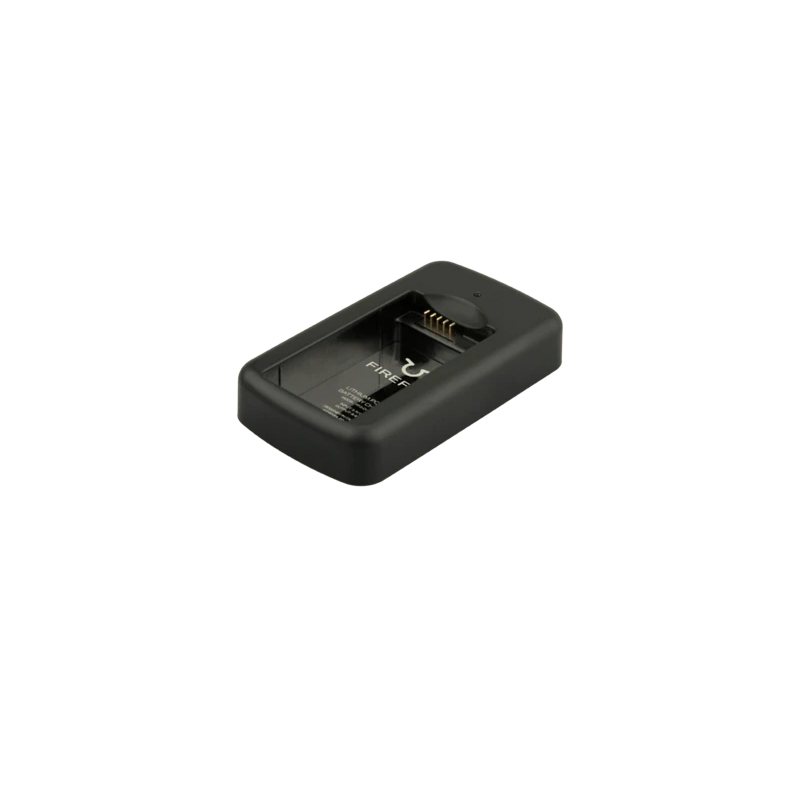 Close-up of portable external battery pack with USB-C port for Firefly 2+