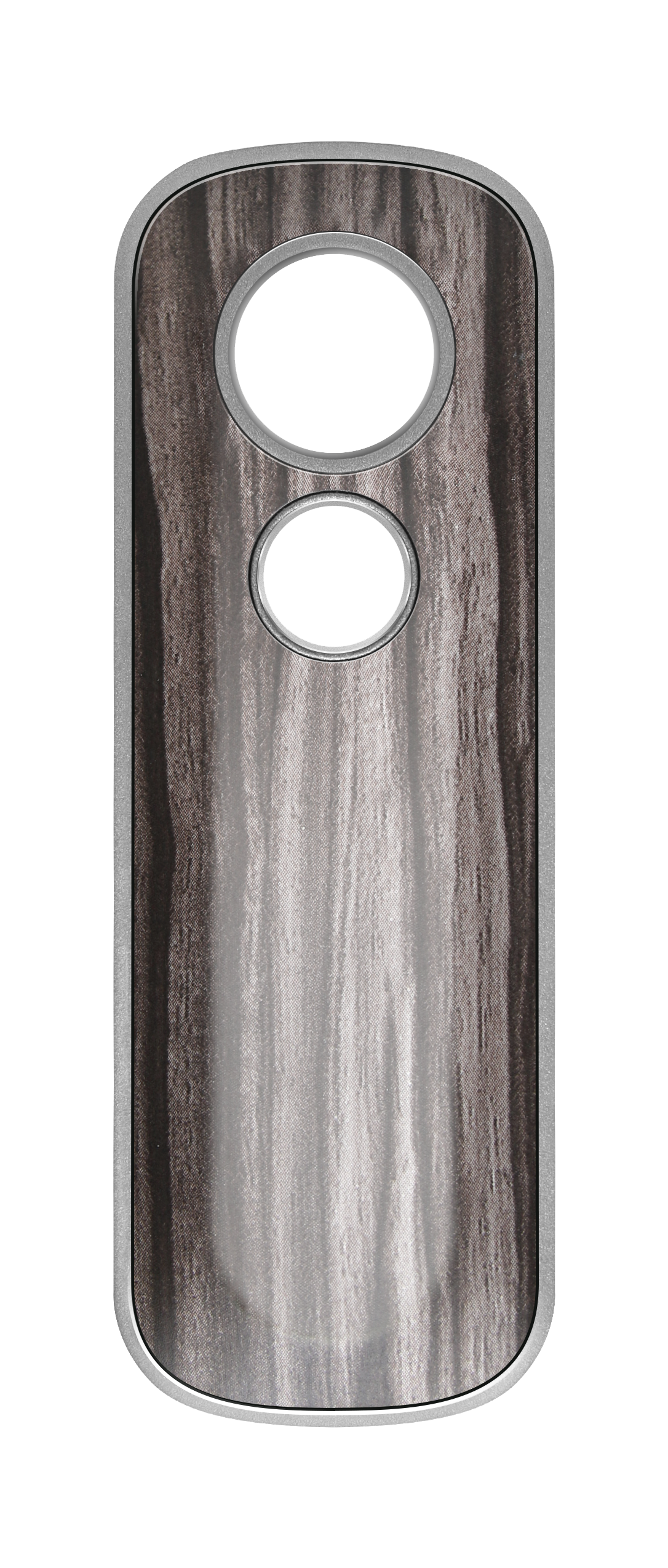 Close-up of Firefly 2+ Premium Vaporizer Lid in Magnesium Alloy and Borosilicate Glass.