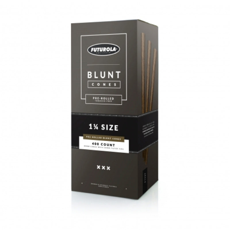 Premium blunt cones displayed in a box, perfect for parties.