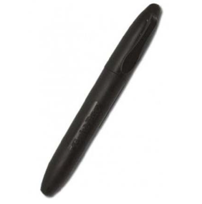 Travel-friendly stash container from the side, showcasing its compact size for easy transport.