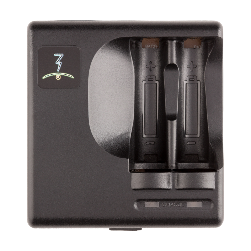 PowerUp AA NiMH Battery Charger with indicator light on