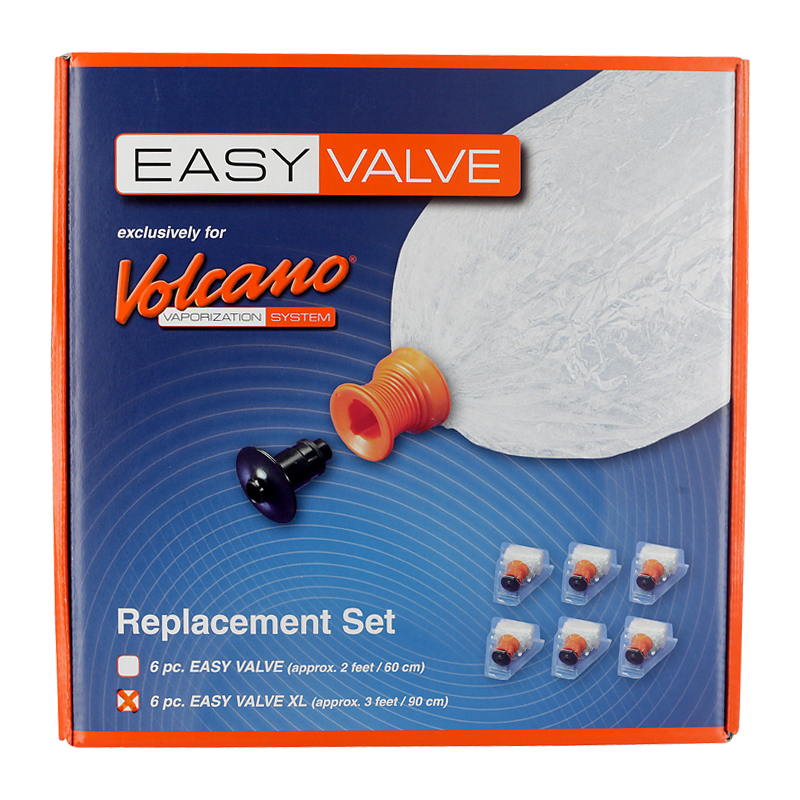 Volcano Easy Valve XL replacement balloons showing their length and quality