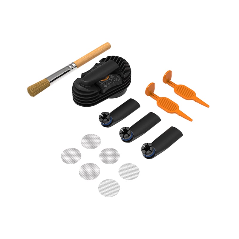 Crafty vaporizer with replacement parts for maintenance