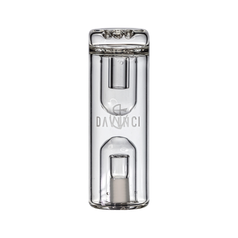 DaVinci Hydrotube water pipe attachment on vaporizer